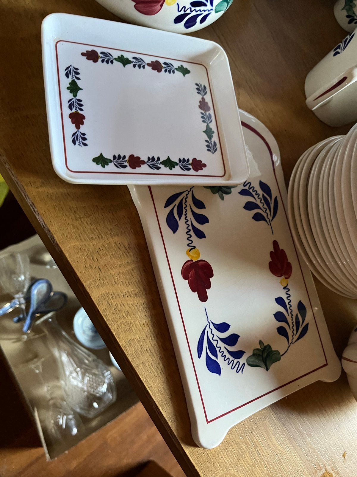 Boerenbont servies - Grote collectie, Ophalen, Gebruikt, Keramiek, Landelijk/Boerenbont