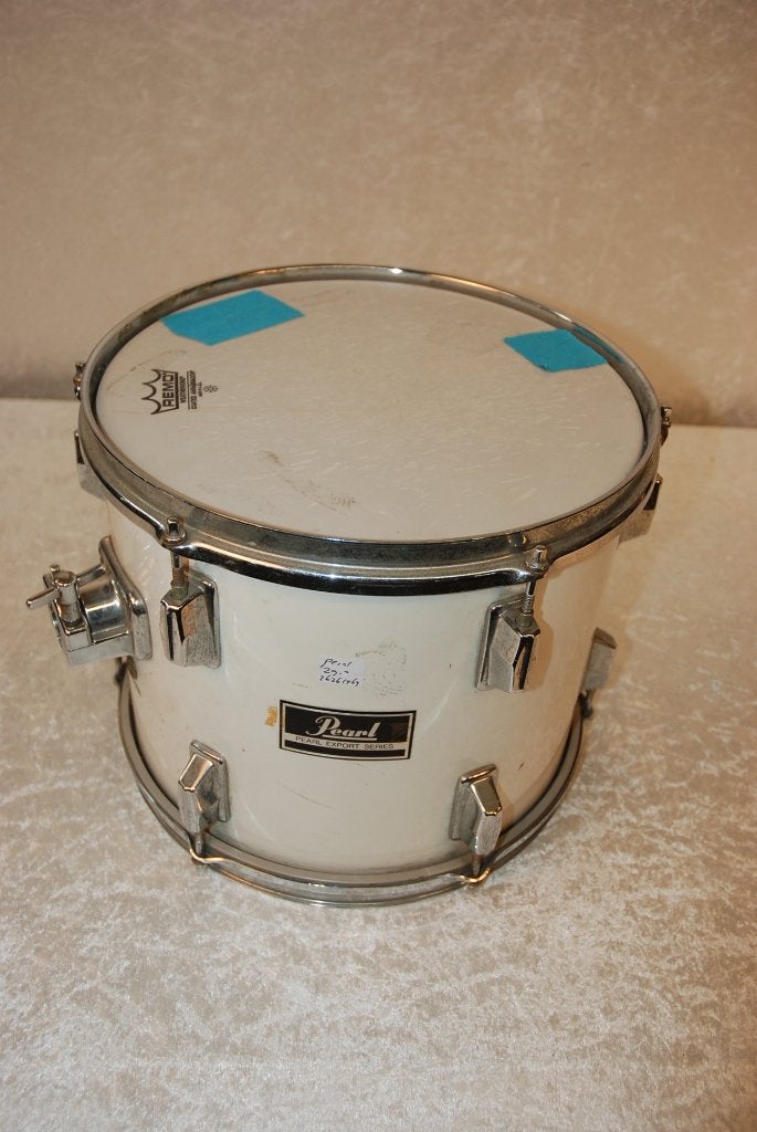 Pearl Export tom wit  12x10 inch  <26261469>, Muziek en Instrumenten, Gebruikt, Drums of Percussie, Ophalen of Verzenden, .