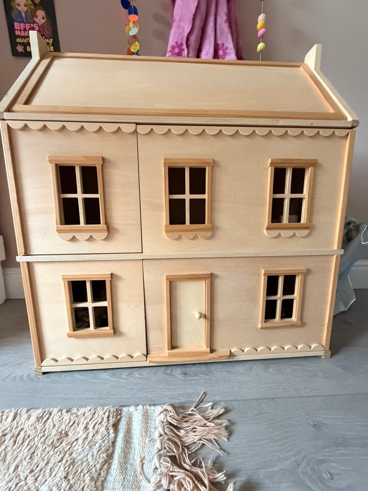 Houten Poppenhuis petit amelie en Maileg, Ophalen, Zo goed als nieuw, Poppenhuis