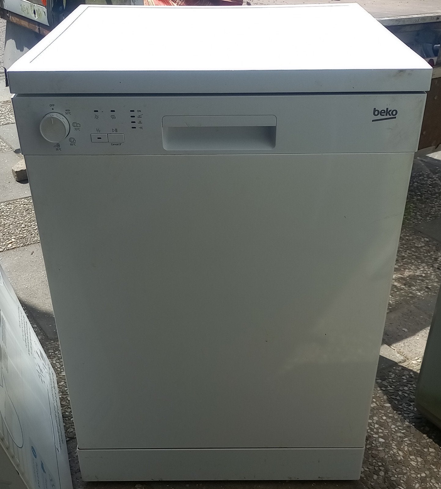 Beko vaatwasser, Ophalen, Gebruikt, 60 cm of meer, Vrijstaand