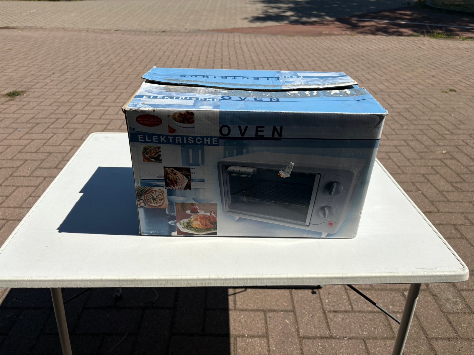 Elektronische oven, Ophalen of Verzenden, Zo goed als nieuw