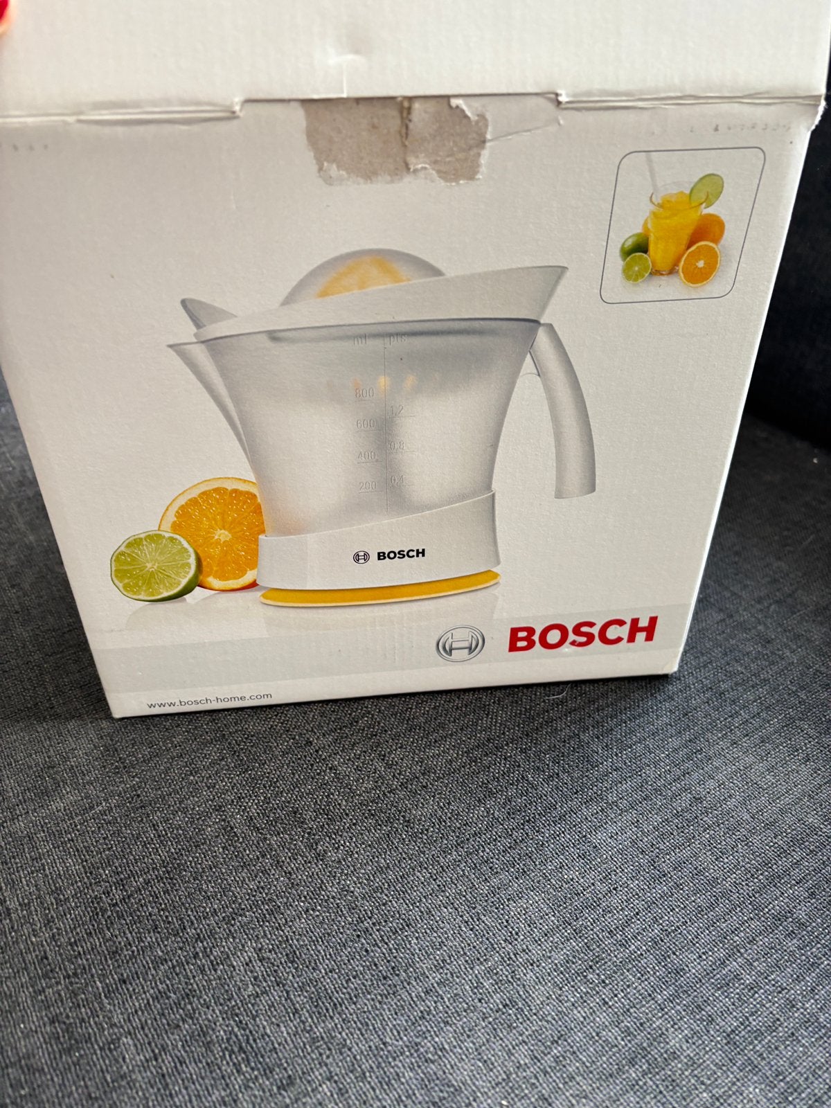 Bosch citruspers, Ophalen, Nieuw