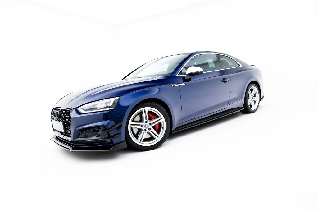 Voorlip sideskirt diffuser spoiler A5 S-line S5 Coupe 17-19, Auto diversen, Tuning en Styling, Ophalen of Verzenden