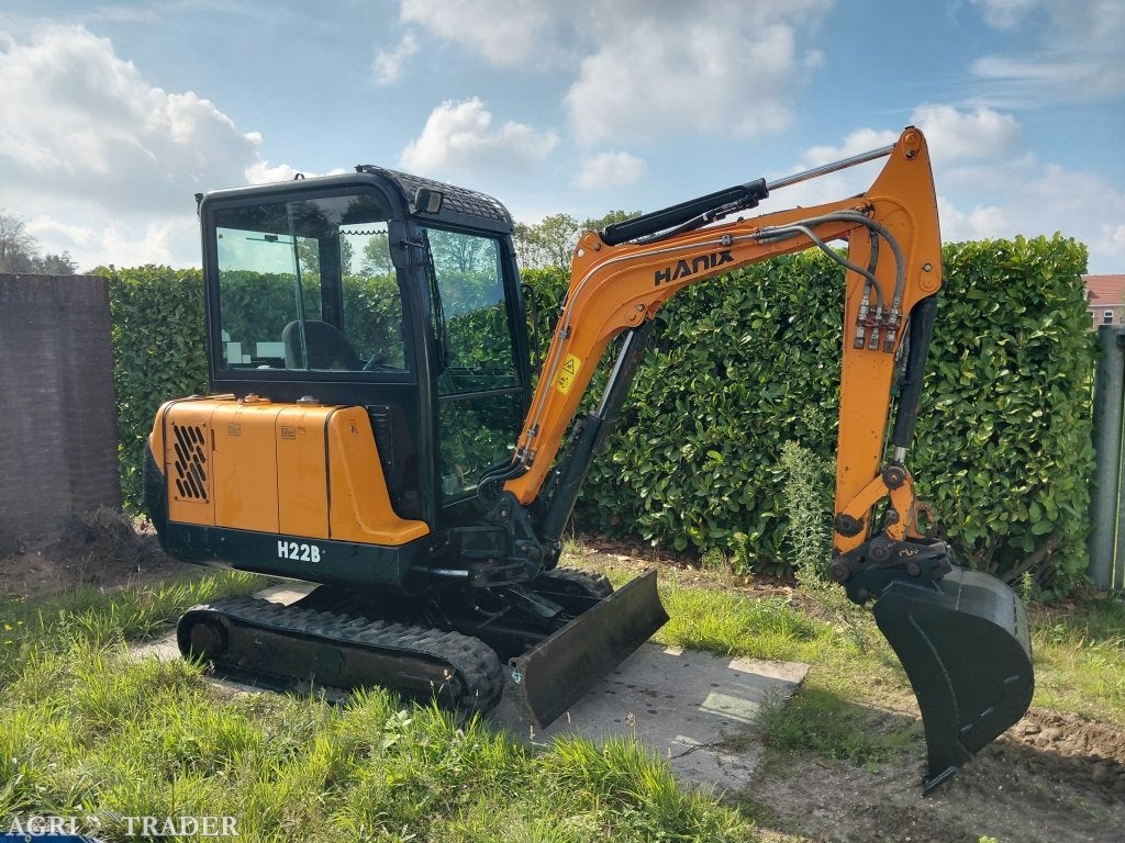 Minigraver Hanix H22 B ( Bj 2012 ) Sloop-sorteer / Minikraan, Niet opgegeven, -, Niet opgegeven