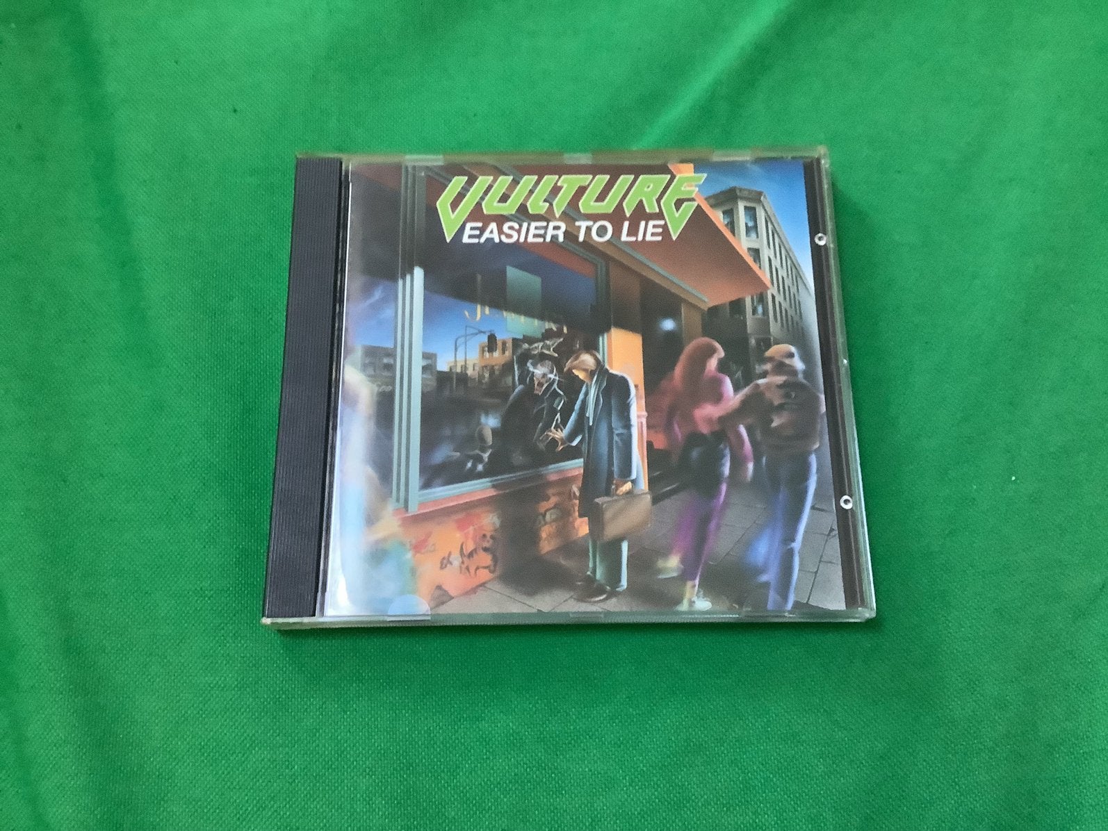 Vulture-Easier To Lie cd (NL/extremely rare!!), Ophalen of Verzenden, Gebruikt