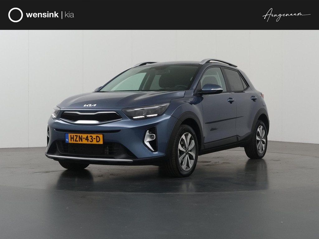 Kia Stonic 1.0 T-GDi MHEV DynamicPlusLine | Keyless | Naviga, Auto's, Kia, Bedrijf, Te koop, Stonic, ABS, Achteruitrijcamera, Adaptieve lichten