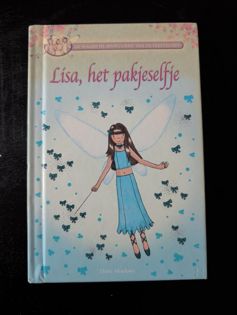 Lisa, het pakjeselfje -magische Avonturen van de Feestelfjes, Boeken, Ophalen of Verzenden, Zo goed als nieuw, Daisy Meadows, Fictie algemeen