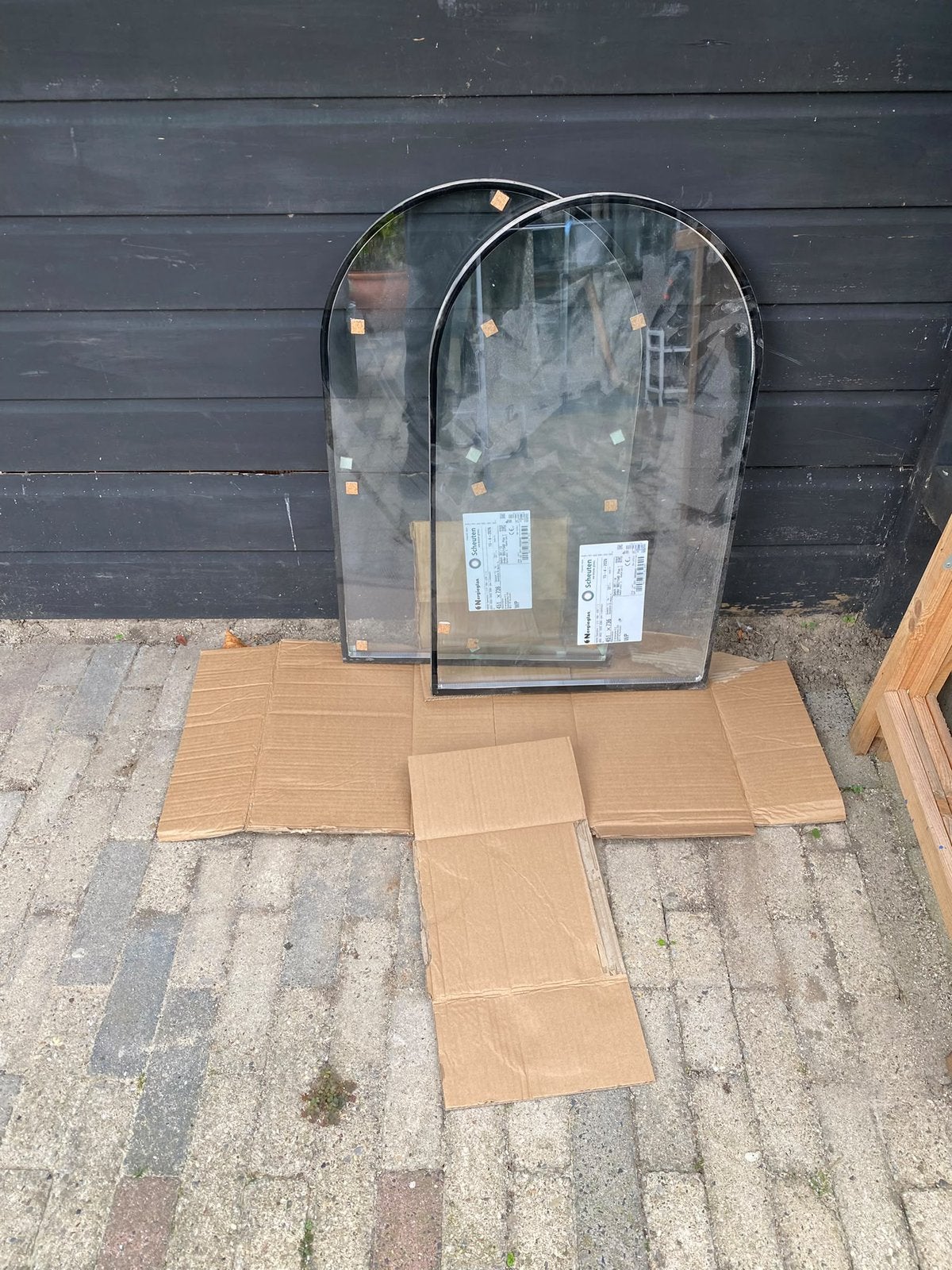 5 nieuwe stalramen, Ophalen, Gevelraam of Ruit, Minder dan 80 cm, 80 tot 120 cm