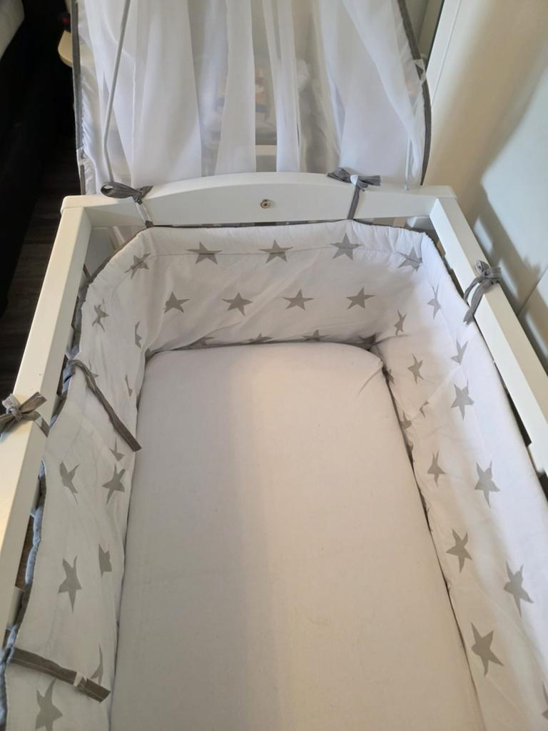 schommelbedje baby, Kinderen en Baby's, Babywiegjes en Ledikanten, Ophalen, Zo goed als nieuw, Ledikant