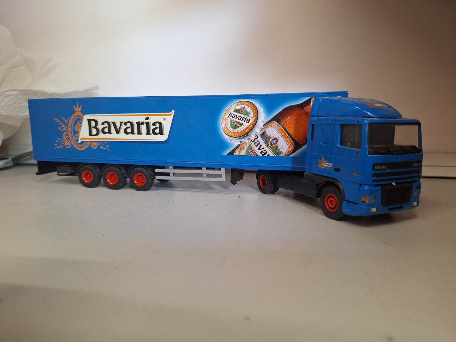 Lion Toys DAF 95XF Bavaria vrachtwagen 1:50, Ophalen of Verzenden