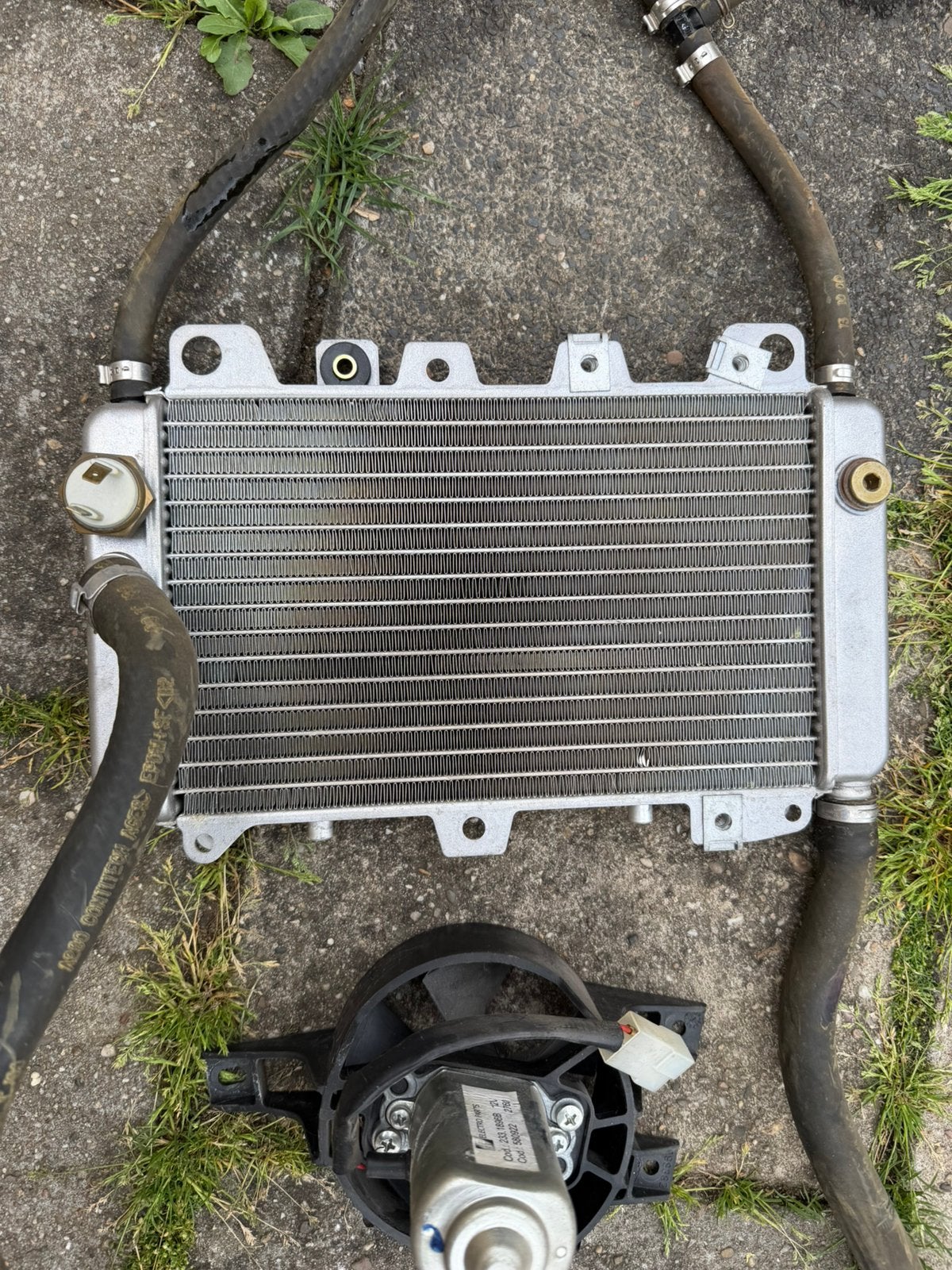 Gilera runner radiator koelsysteem 125cc 180cc, Ophalen of Verzenden
