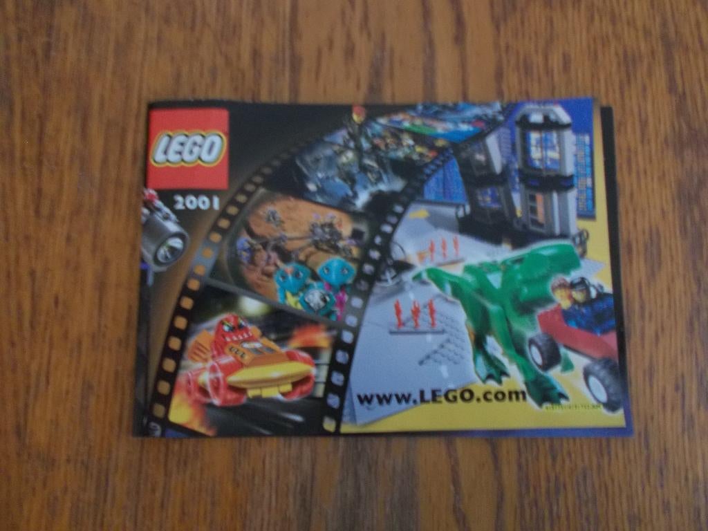 lego folders 2001  2 stuks, Ophalen of Verzenden, Gebruikt, Lego