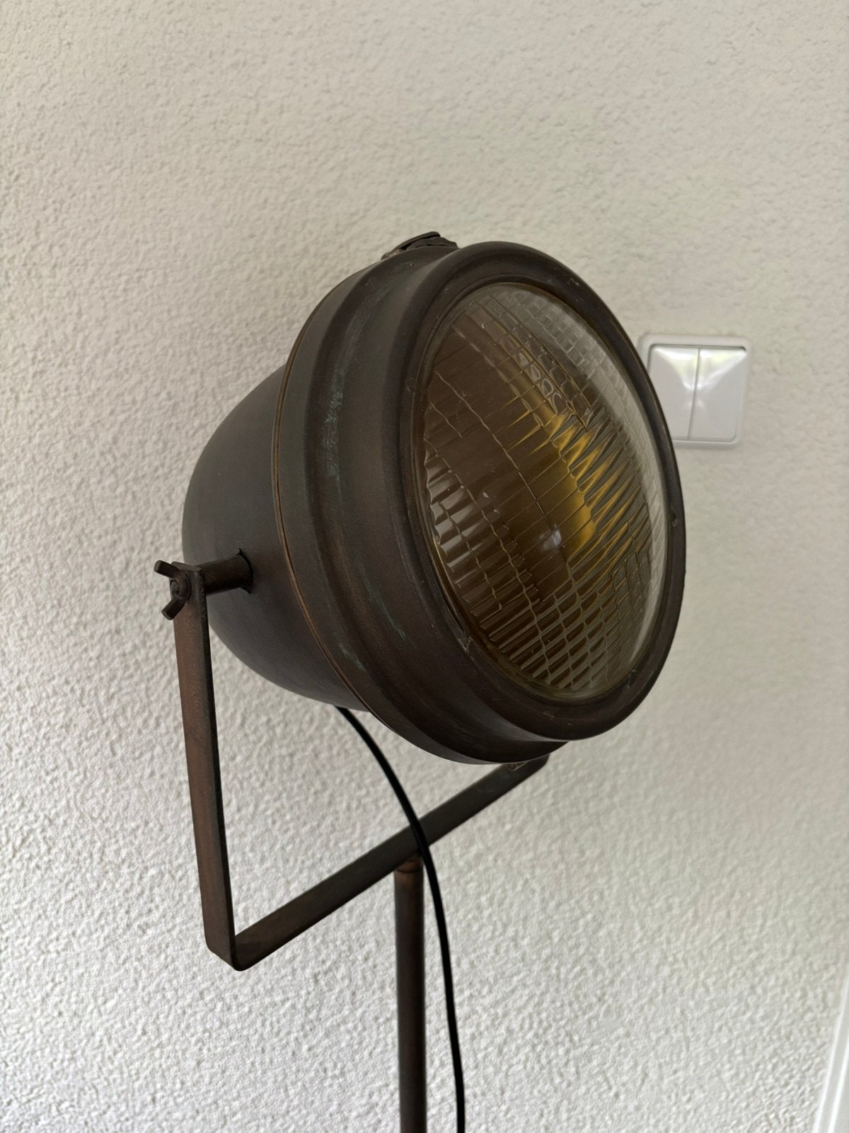 Industriële lamp verstelbaar, Ophalen, Zo goed als nieuw