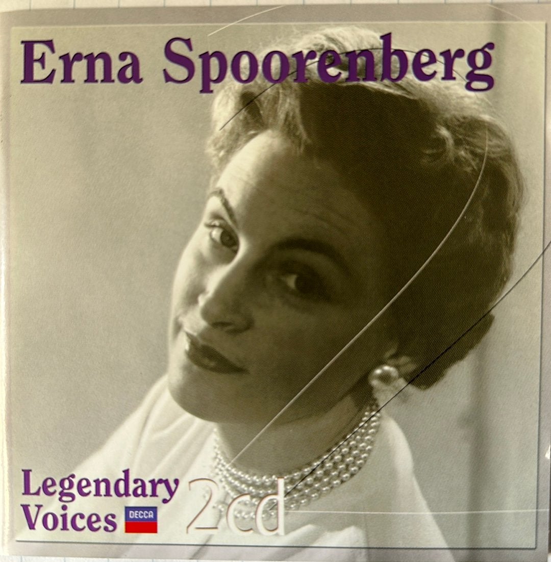 Erna Spoorenberg - Dubbel cd, Cd's en Dvd's, Cd's | Klassiek, Ophalen of Verzenden, Romantiek, Zo goed als nieuw, Opera of Operette
