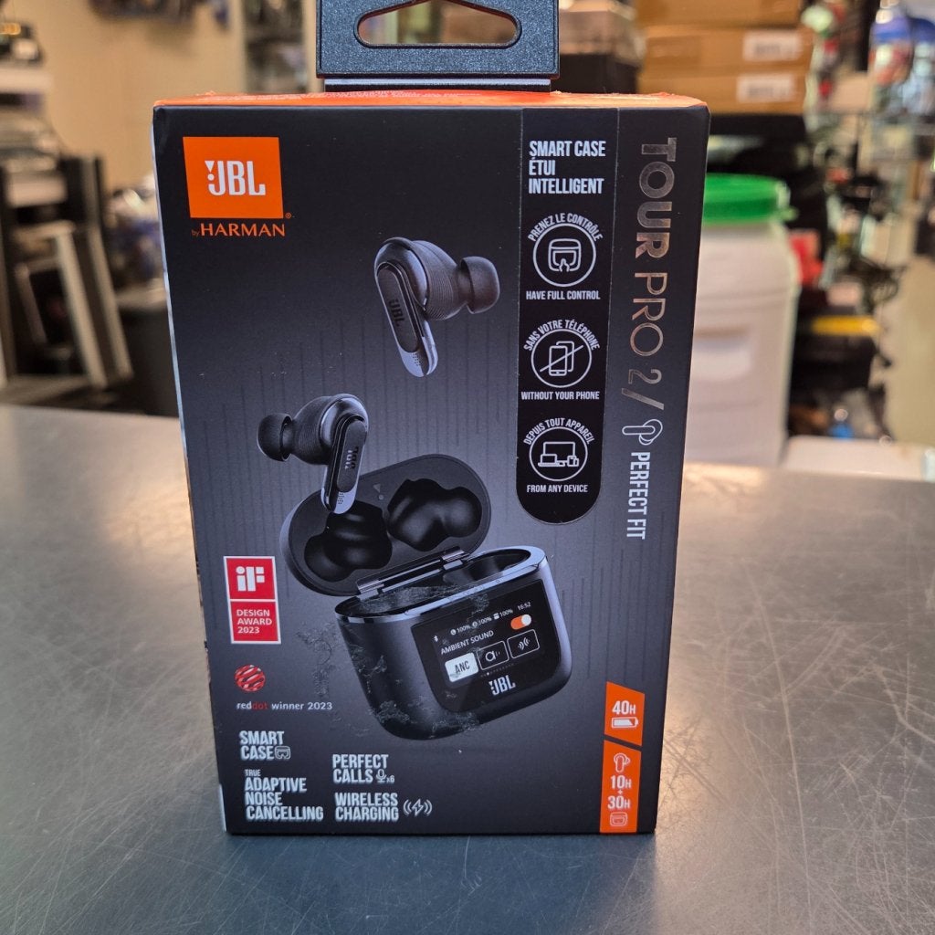 JBL TOUR PRO 2 - noise cancelling | Nieuw elders 199 euro, JBL, Nieuw, Support@jbl.com, 400 Atlantic Street
Stamford, CT 06901
USA