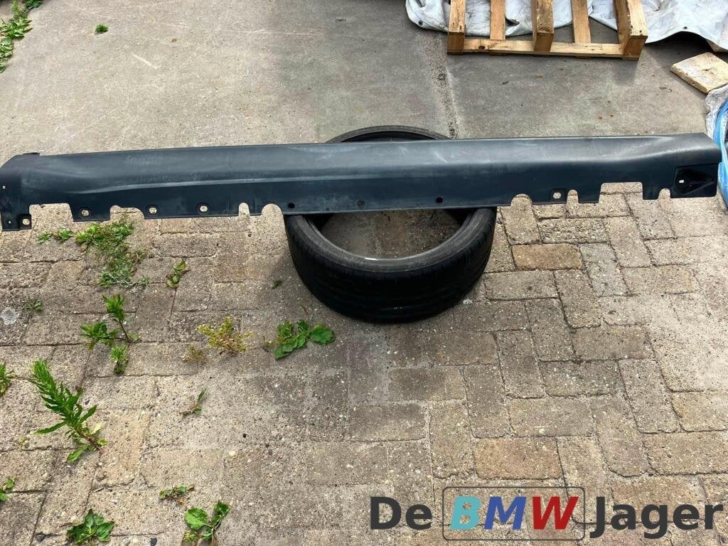 Sideskirt rechts zwart BMW X5 E70 X5 E70 LCI 51777191242, Gebruikt, Ophalen of Verzenden, BMW, BMW