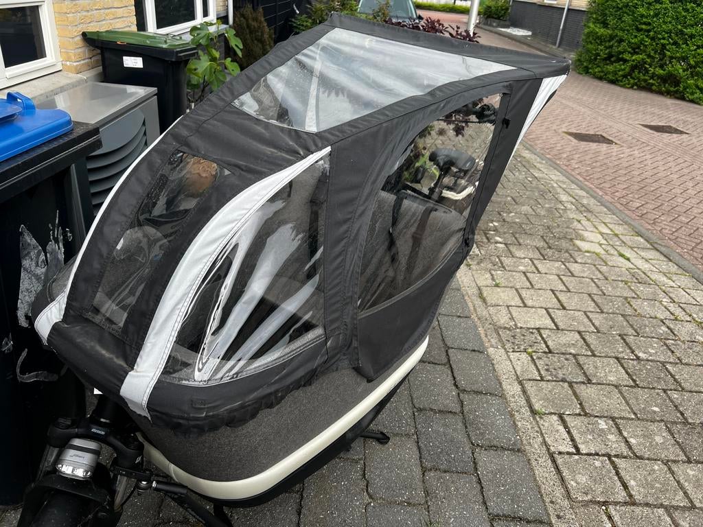 Tent regenhuif Gazelle makki bakfiets, 3 kinderen, Ophalen of Verzenden, Zo goed als nieuw, Huif