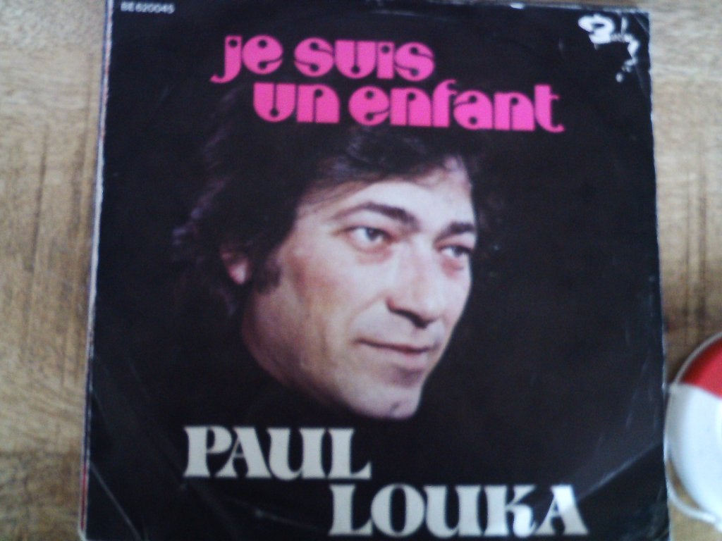 paul louka - je suis un enfant  22jul, 7 inch, Ophalen of Verzenden, Zo goed als nieuw, Pop