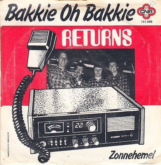 returns - bakkie oh bakkie  ( piraat/1980), Gebruikt, 7 inch, Ophalen of Verzenden, Fotohoes