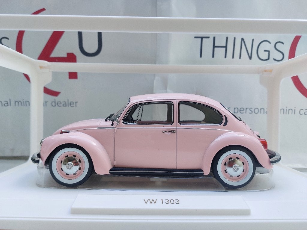 Norev 1:18 Volkswagen 1303 1973 roze nieuw in verpakking, Ophalen of Verzenden, Nieuw, Auto, Norev