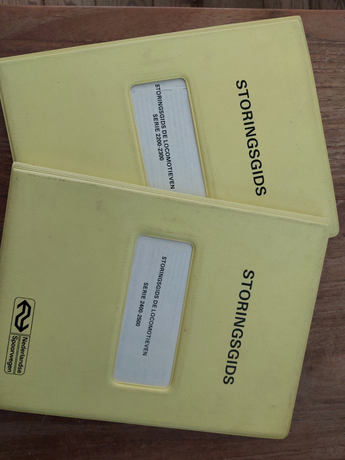 Storings-/opleidings- en materieelgidsen, Ophalen, Gebruikt, Trein, Overige typen