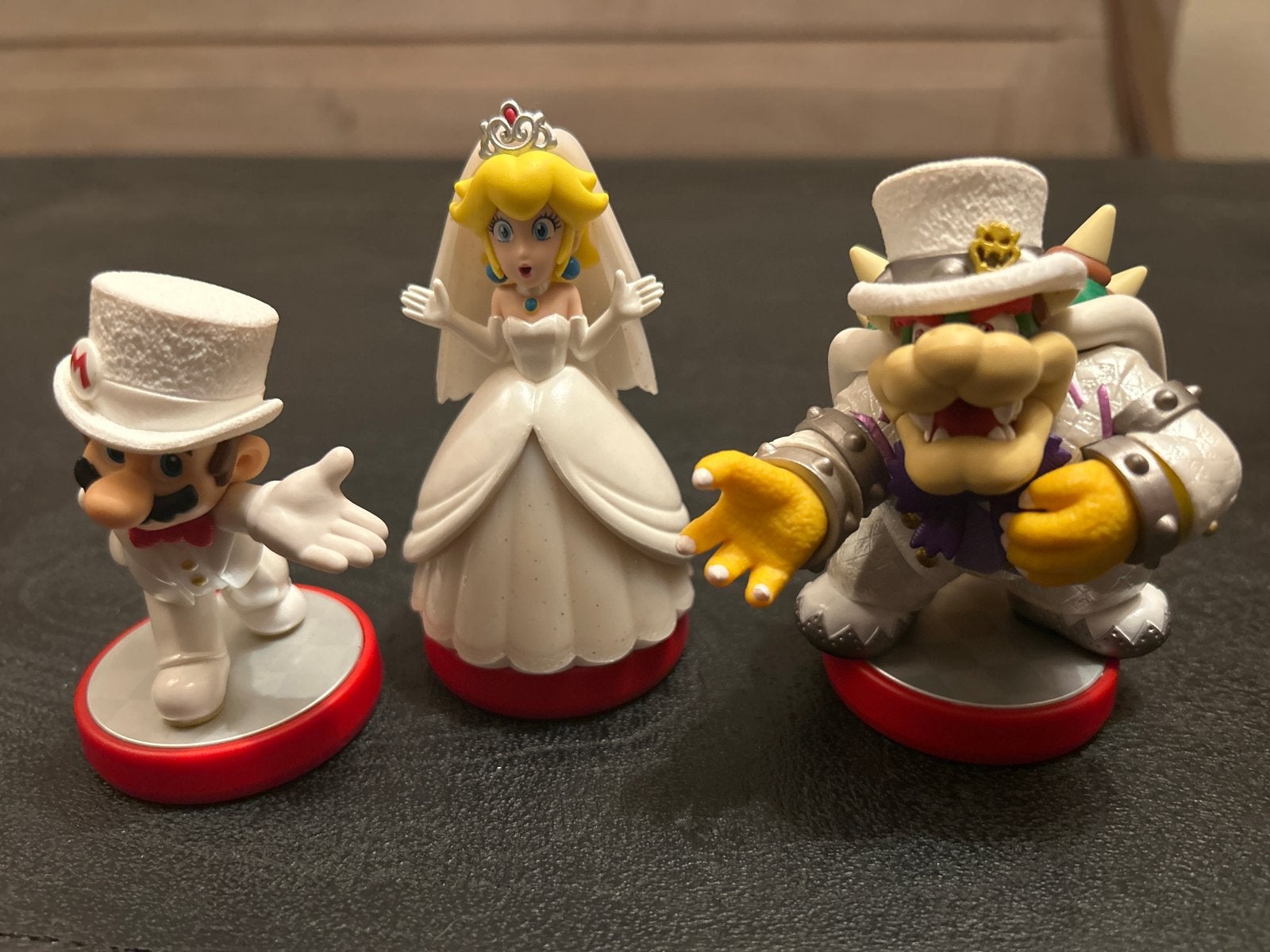 Amiibo Super Mario Odyssey Wedding Set (Mario, Peach, Bowser, Spelcomputers en Games, Ophalen of Verzenden, Zo goed als nieuw
