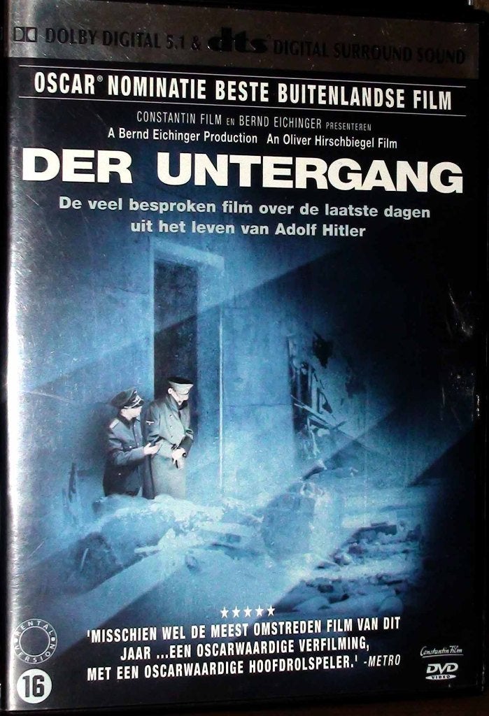 dvd der untergang, Vanaf 16 jaar, Waargebeurd drama, Nederlands, Duits