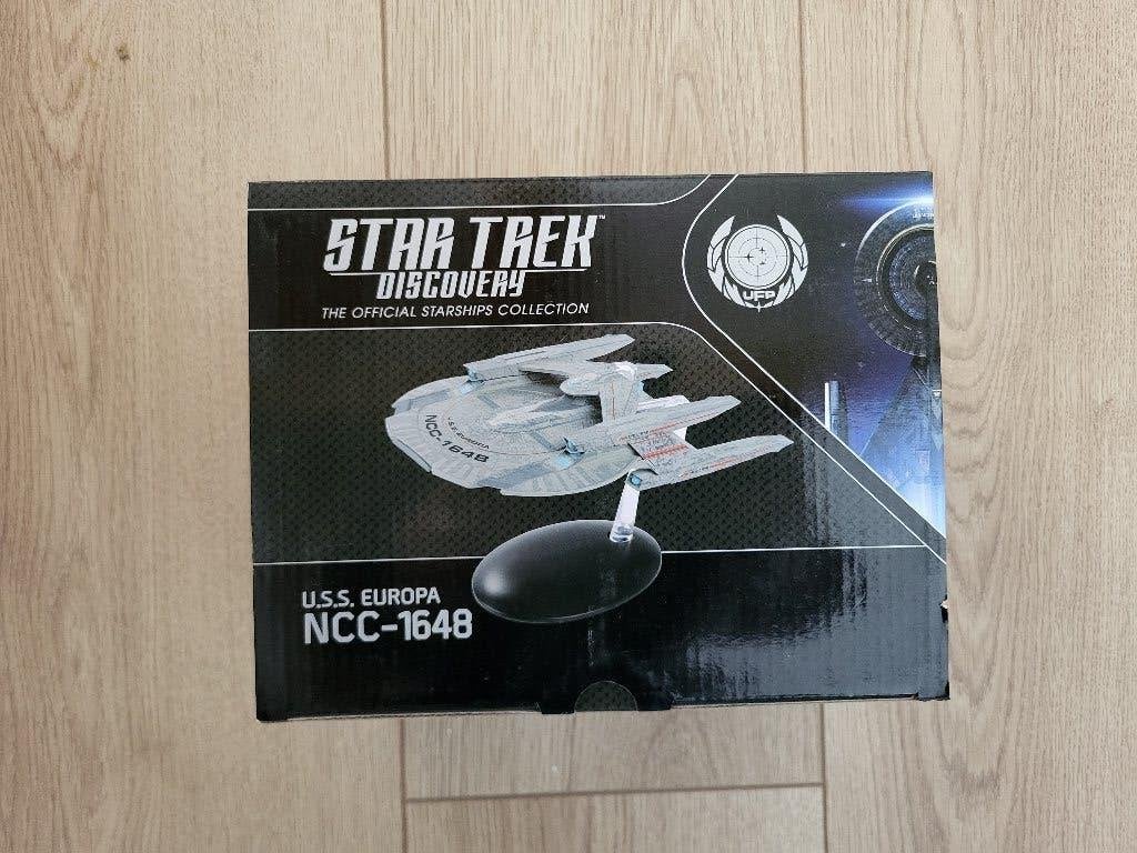 Eaglemoss Star Trek USS Europa, Verzenden, Nieuw, Tv, Beeldje, Replica of Model