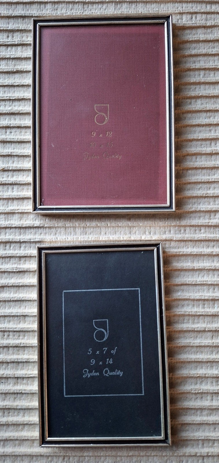 2 Jyden Quality fotolijsten, zilverkleurig,, Gebruikt, Ophalen of Verzenden, Fotolijst, Metaal