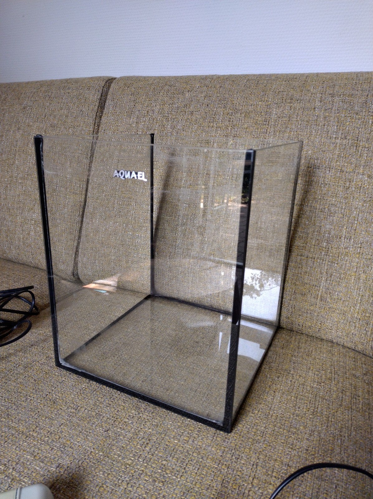 aquariumbak met filter, verwarming, magfloat, Ophalen, Gebruikt, Leeg aquarium