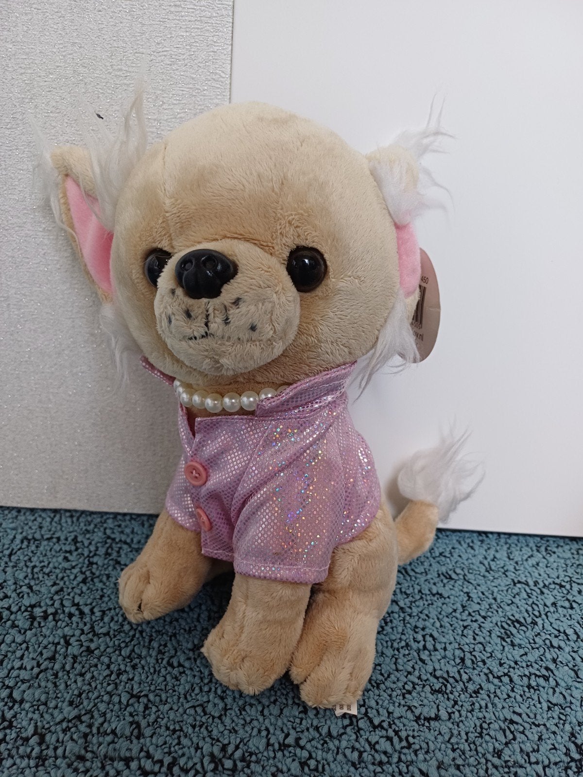 knuffel chihuahua, Ophalen of Verzenden, Zo goed als nieuw, Hond
