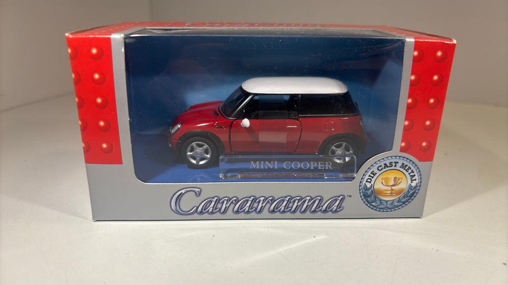 Mini cooper cararama 1.43, Hobby en Vrije tijd, Modelauto's | 1:43, Overige merken, Auto, Ophalen of Verzenden, A