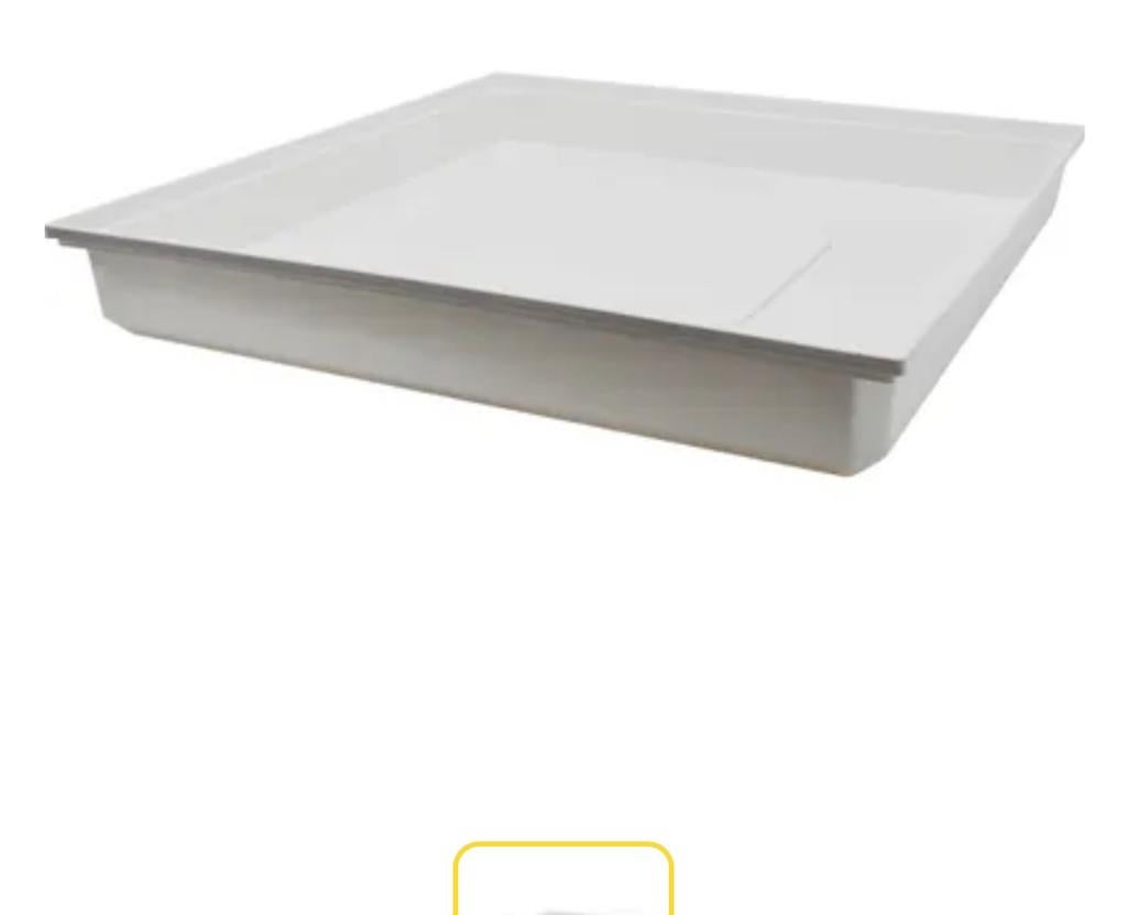 Anti lek bak voor wasmachine en droger 2 stuks, Ophalen of Verzenden, Minder dan 1200 toeren, Minder dan 85 cm