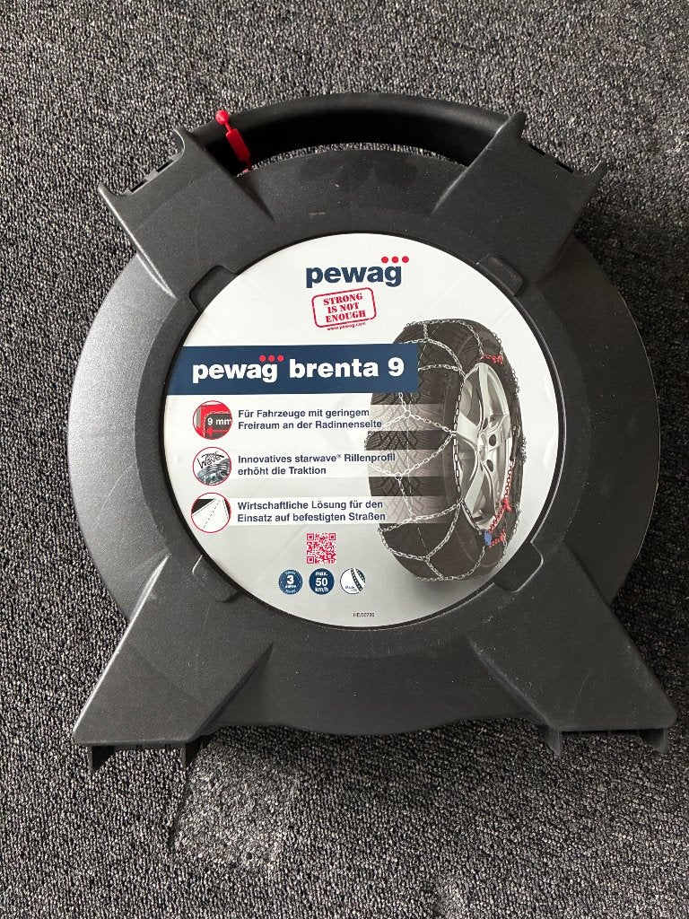 Te koop Brenta 9 XMB - Sneeuwketting 64 - Pewag 2 stuks, Ophalen, Nieuw