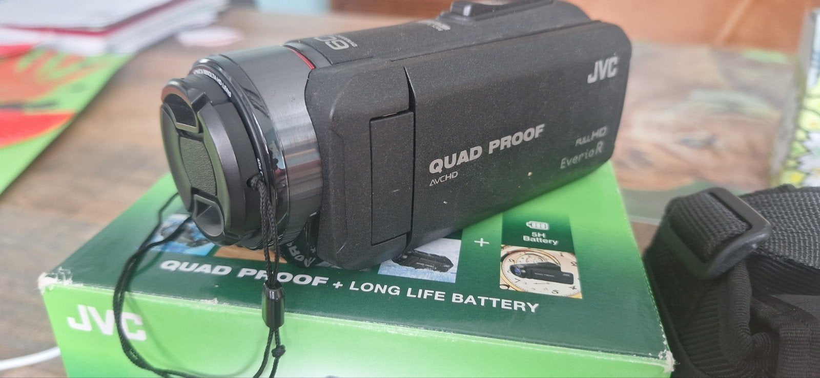 JVC Everio Quad Proof Full HD Camcorder, Ophalen of Verzenden