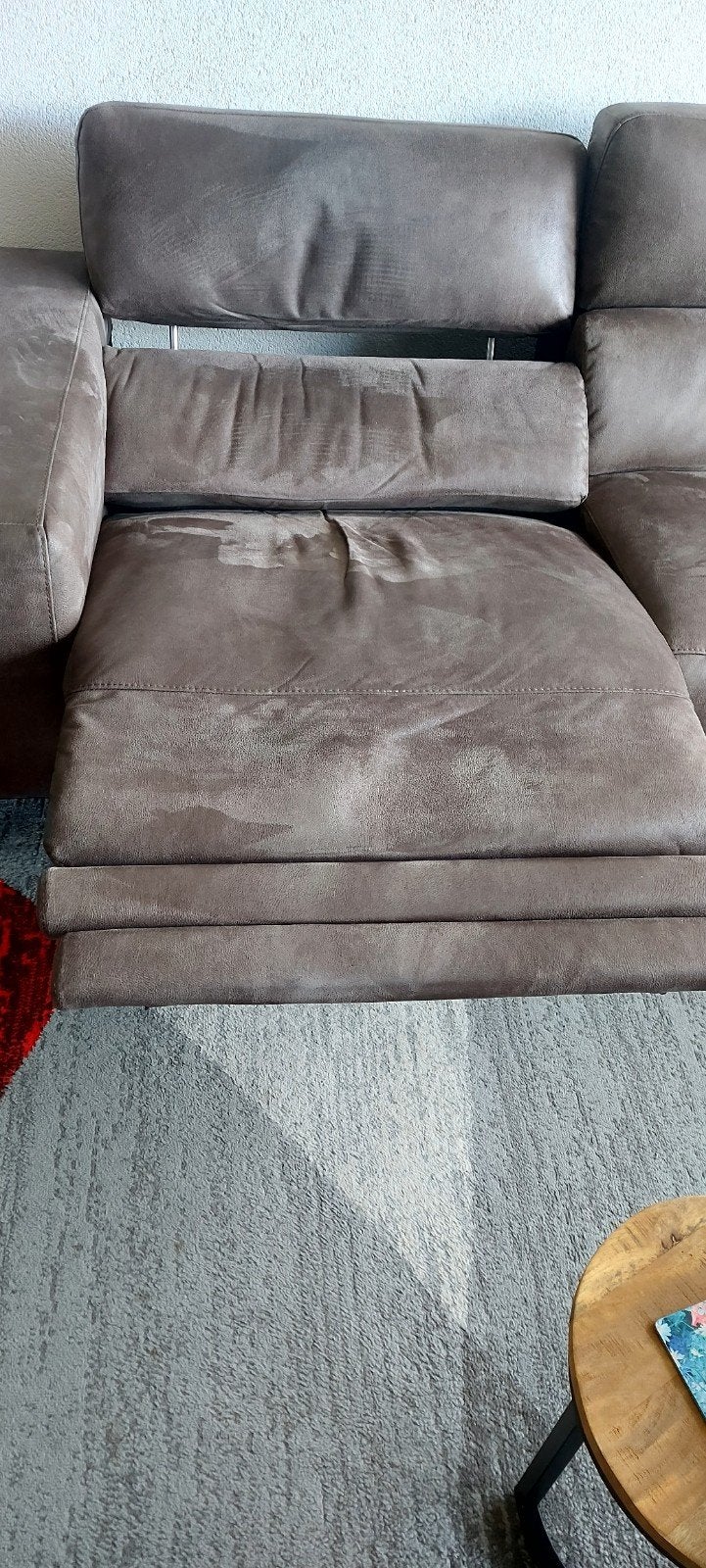 Comfortabele 2-zitsbank met relaxfunctie en USB, Ophalen, Modern met relaxfunctie, 150 tot 200 cm, Driepersoons