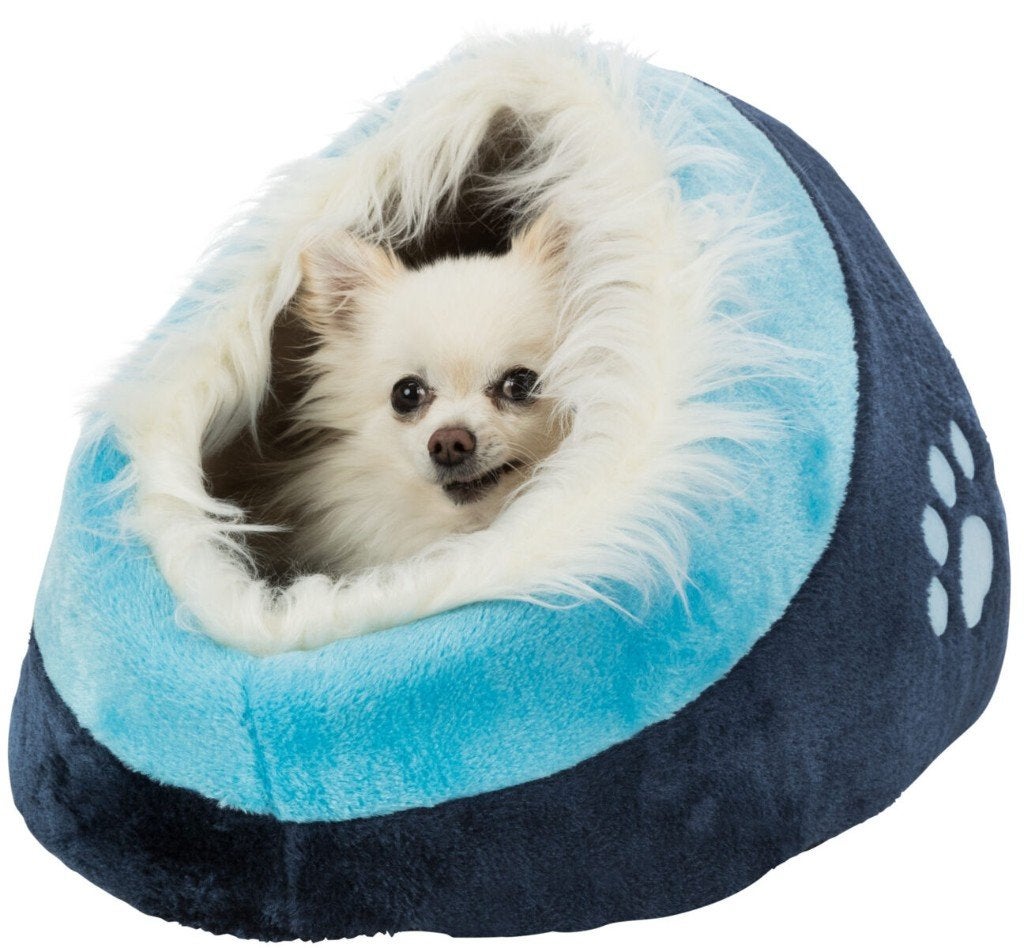 Hondenmand iglo cave blauw nu van € 29,99 voor € 19,95, ., Ophalen of Verzenden, Stof, .