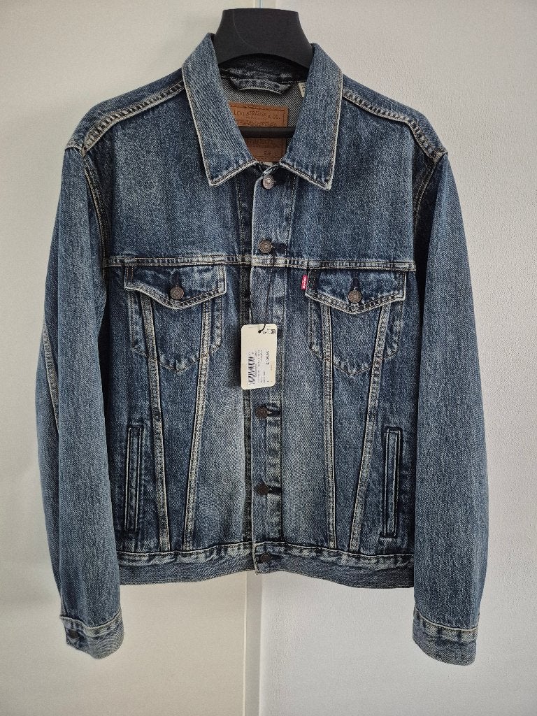 Levi's Palmer Trucker spijkerjas Maat L (NIEUW), Kleding | Heren, Ophalen of Verzenden, Nieuw, Maat 52/54 (L), Blauw