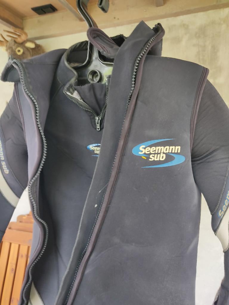 Duikpak Seemann Sub 7-8 mm, Watersport en Boten, Duiken, Ophalen of Verzenden, Gebruikt, Duikpak