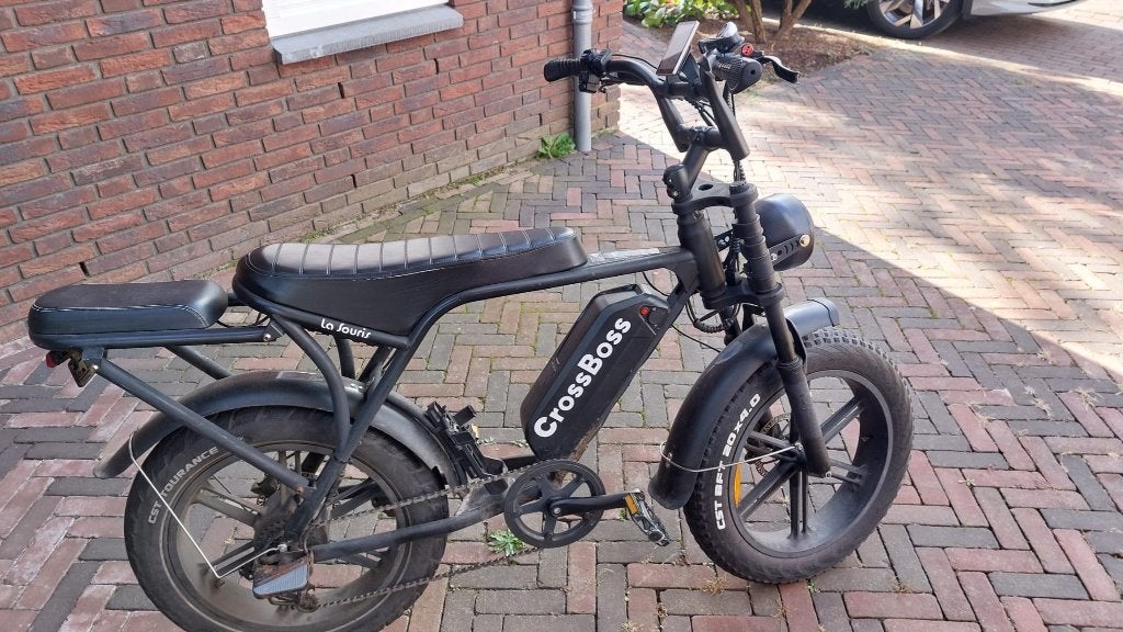 Fatbike CrossBoss V14 Black, 59 cm of meer, Ophalen, Gebruikt, Overige merken