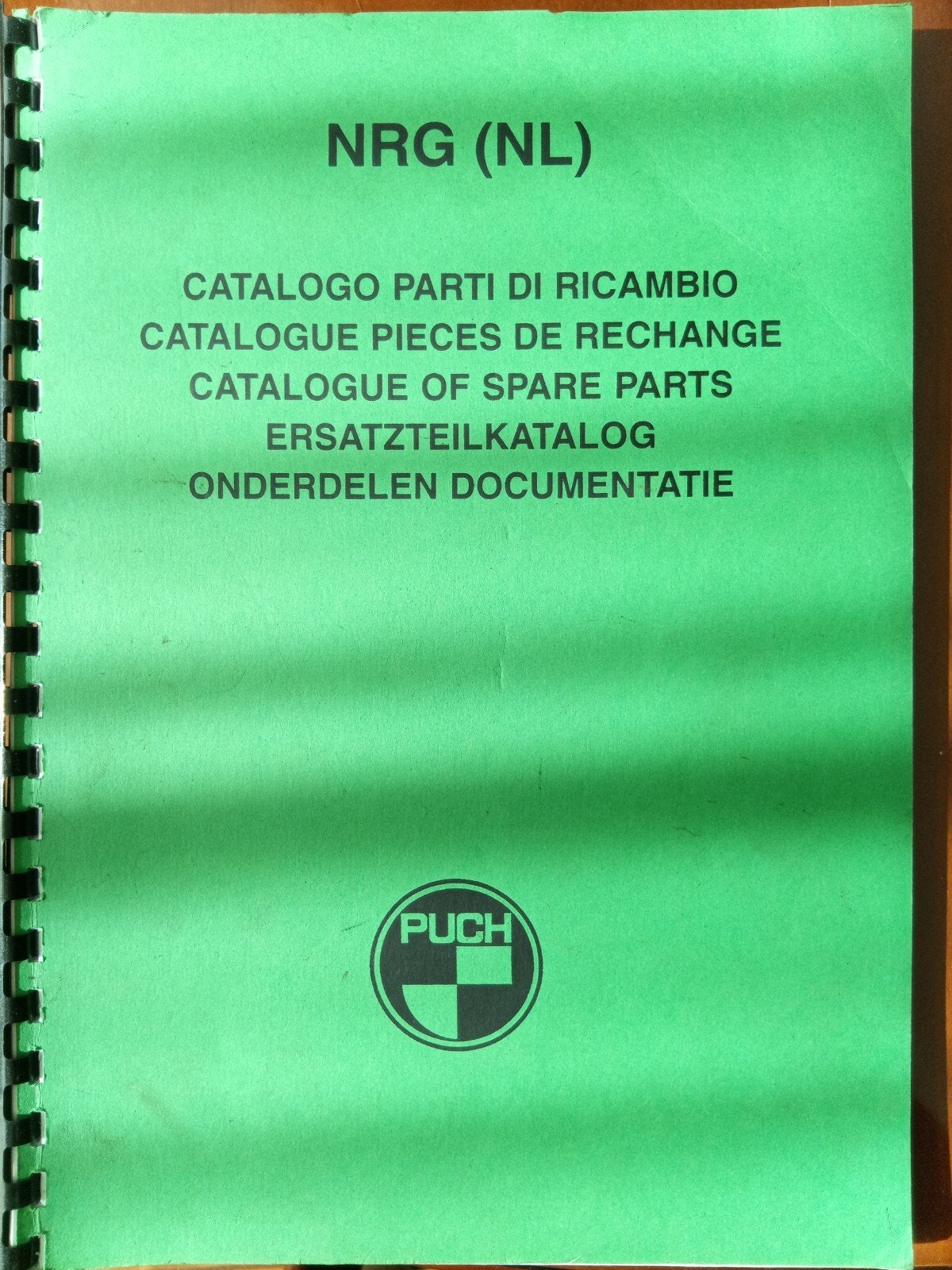 Puch NRG SAL-1T Onderdelenboek - Origineel (1995), Ophalen of Verzenden, Gebruikt