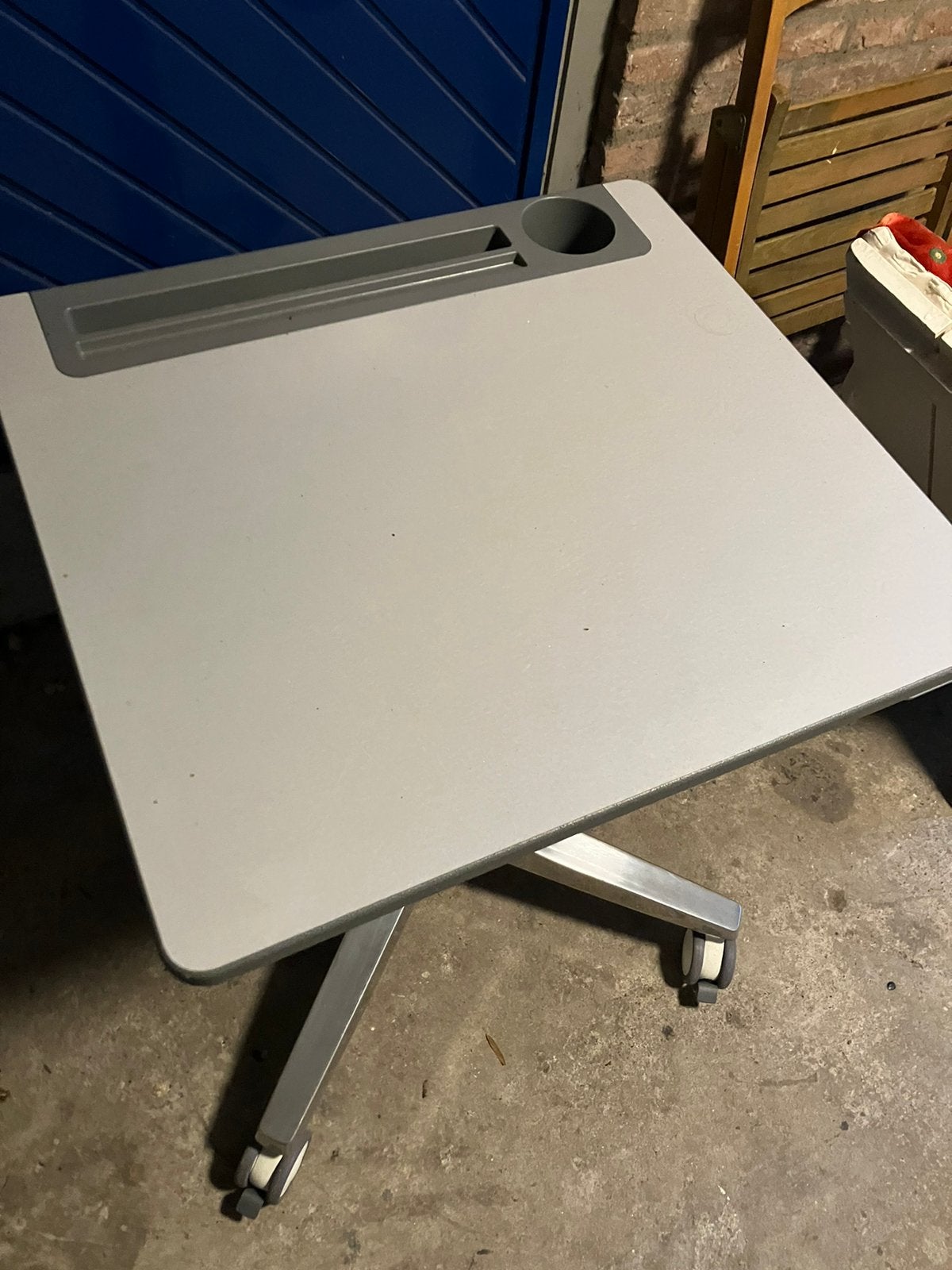 Zit/ sta Computertafel, Huis en Inrichting, Ophalen, In hoogte verstelbaar, Gebruikt