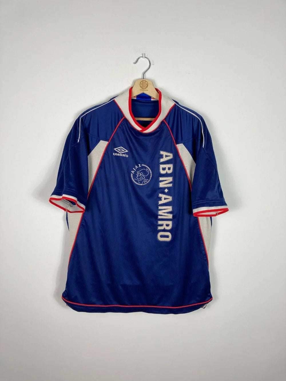 Ajax uitshirt 1999-2000, Sport en Fitness, Voetbal, Ophalen of Verzenden, Zo goed als nieuw