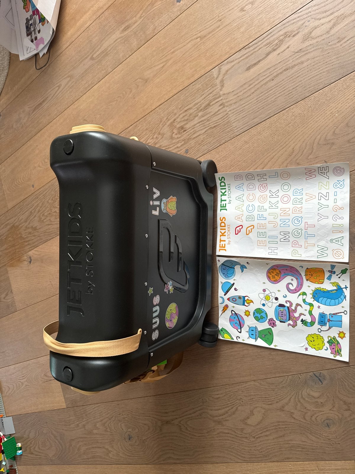 Stokke bedkoffer - Zwart jetkids, Ophalen, Zo goed als nieuw