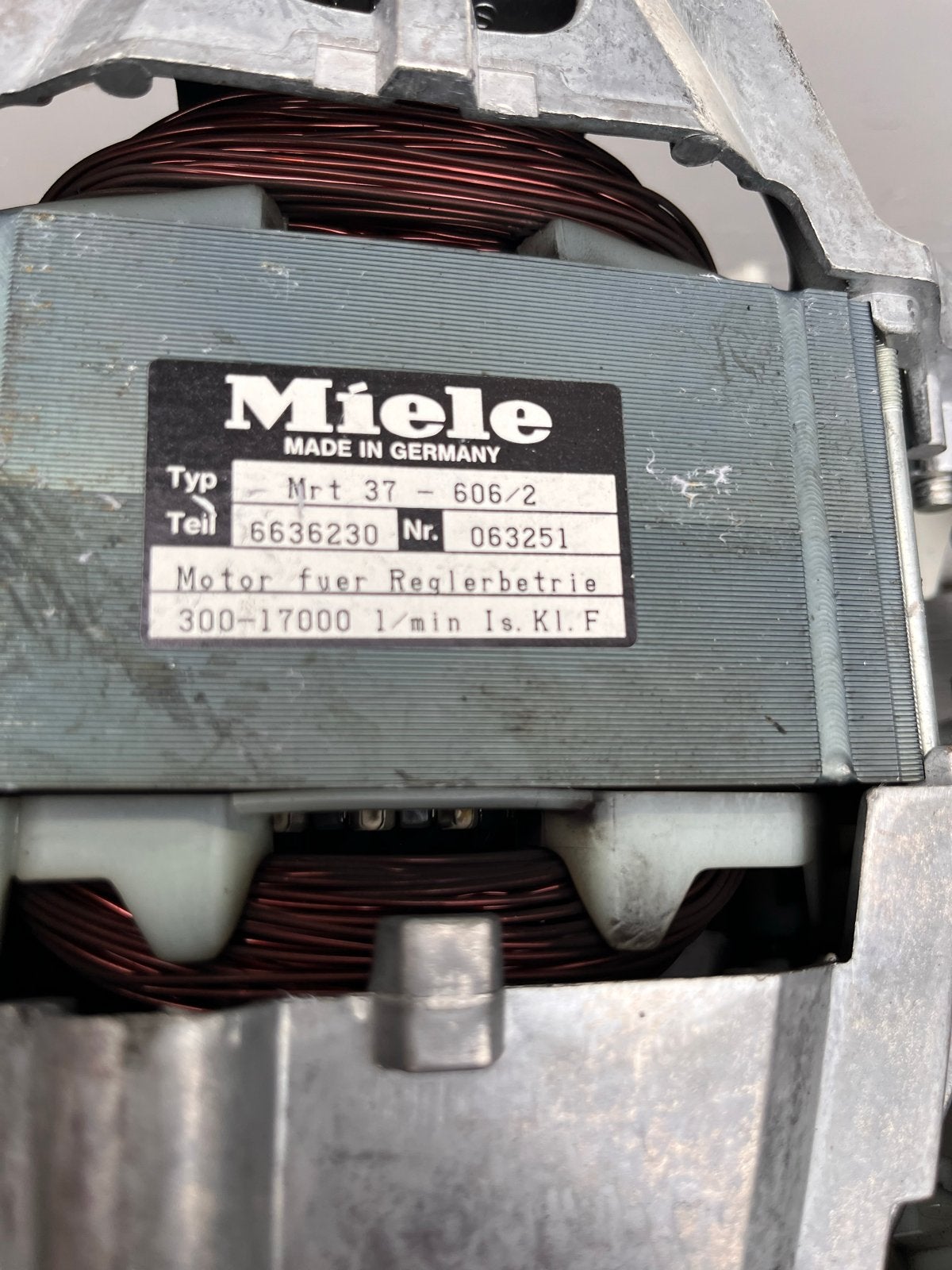 Miele Wasmachine Motor Mrt 37-606/2 - 6636230, Ophalen, Gebruikt