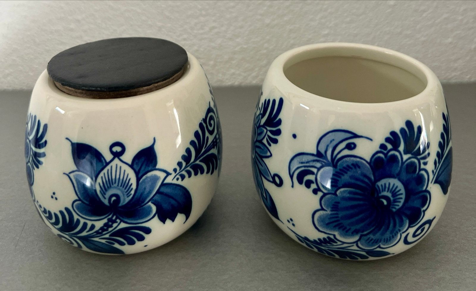 Delfts Blauw Zenith Made in Holland Set van 2, Ophalen of Verzenden