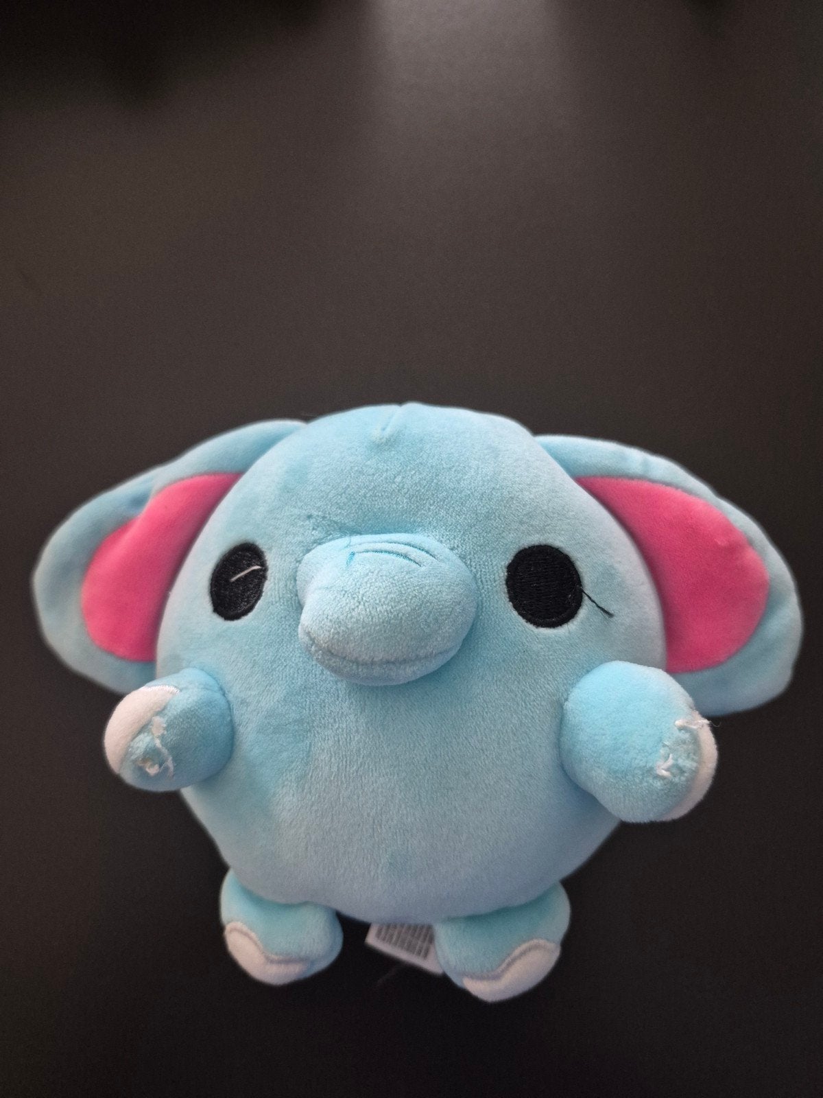 Schattige blauwe olifant knuffel - Zo goed als nieuw, Overige merken, Overige karakters, Blauw, Ophalen of Verzenden