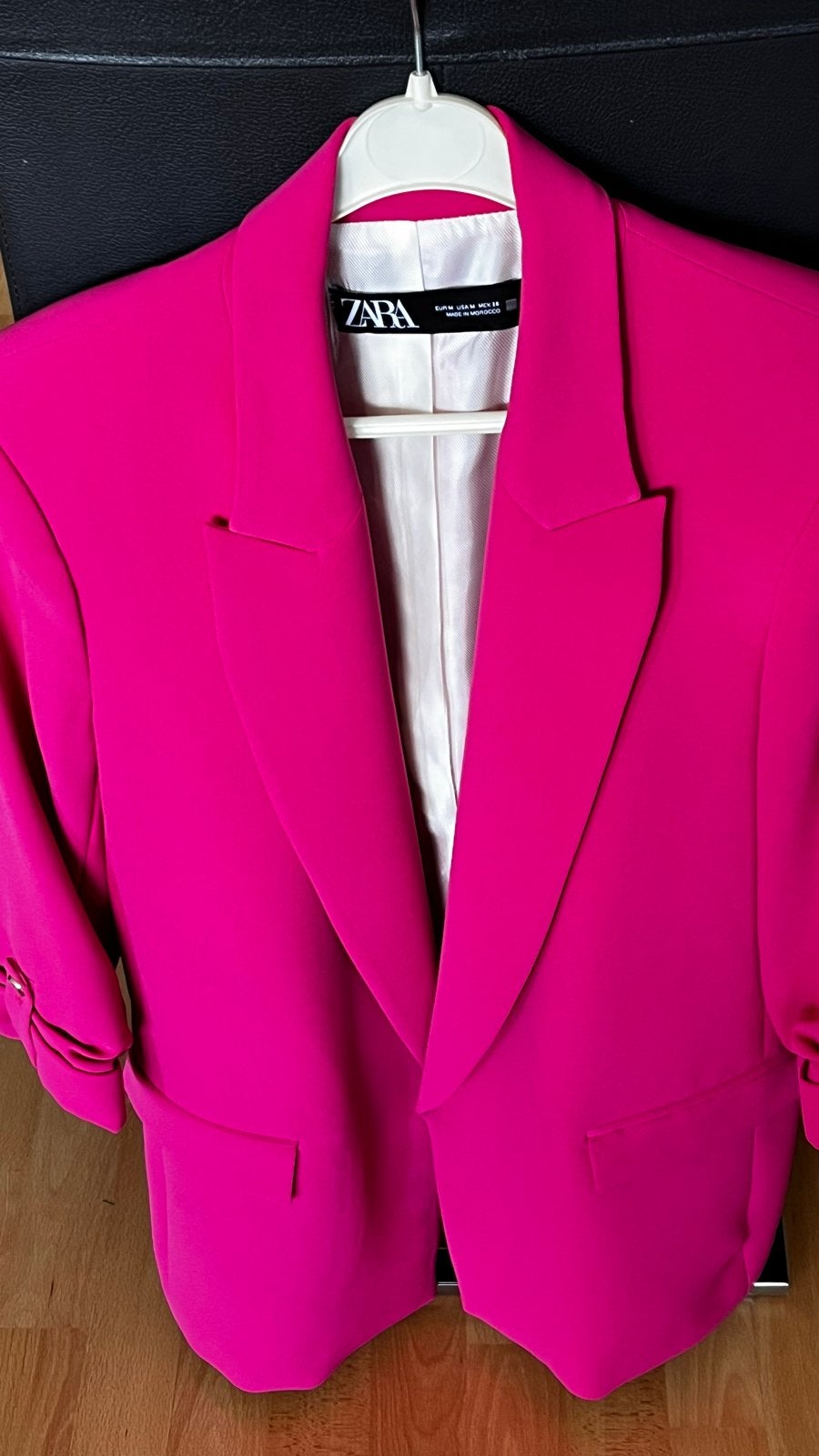 Roze Zara blazer maat 38 - Zo goed als nieuw, Kleding | Dames, Zo goed als nieuw, Jasje, Roze, Ophalen