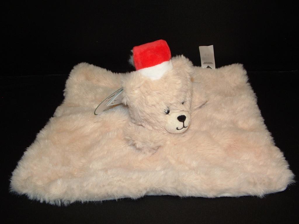 CARREFOUR TEX BABY BEER KNUFFELDOEK PLUCHE WOLLIG, Verzenden, Nieuw, Overige typen