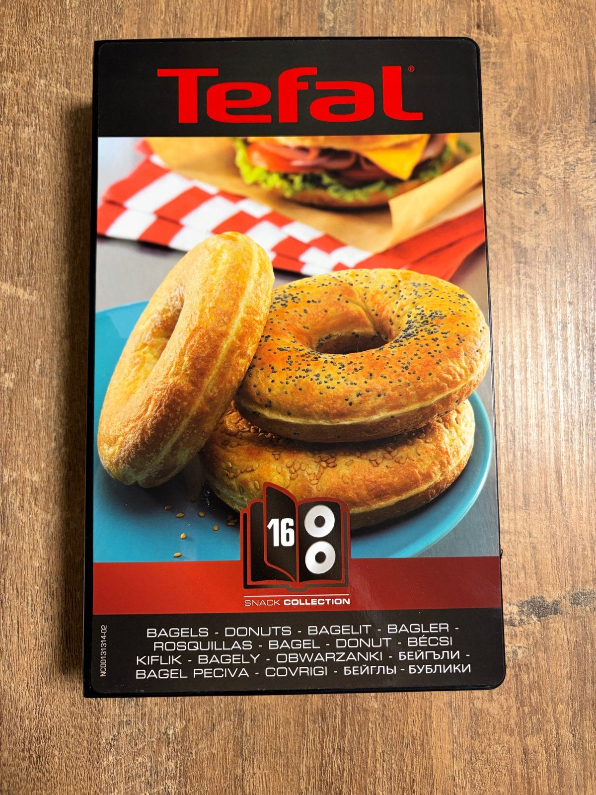 Tefal Snack Collection Bagel Platen - Nieuw, Ophalen of Verzenden, Nieuw